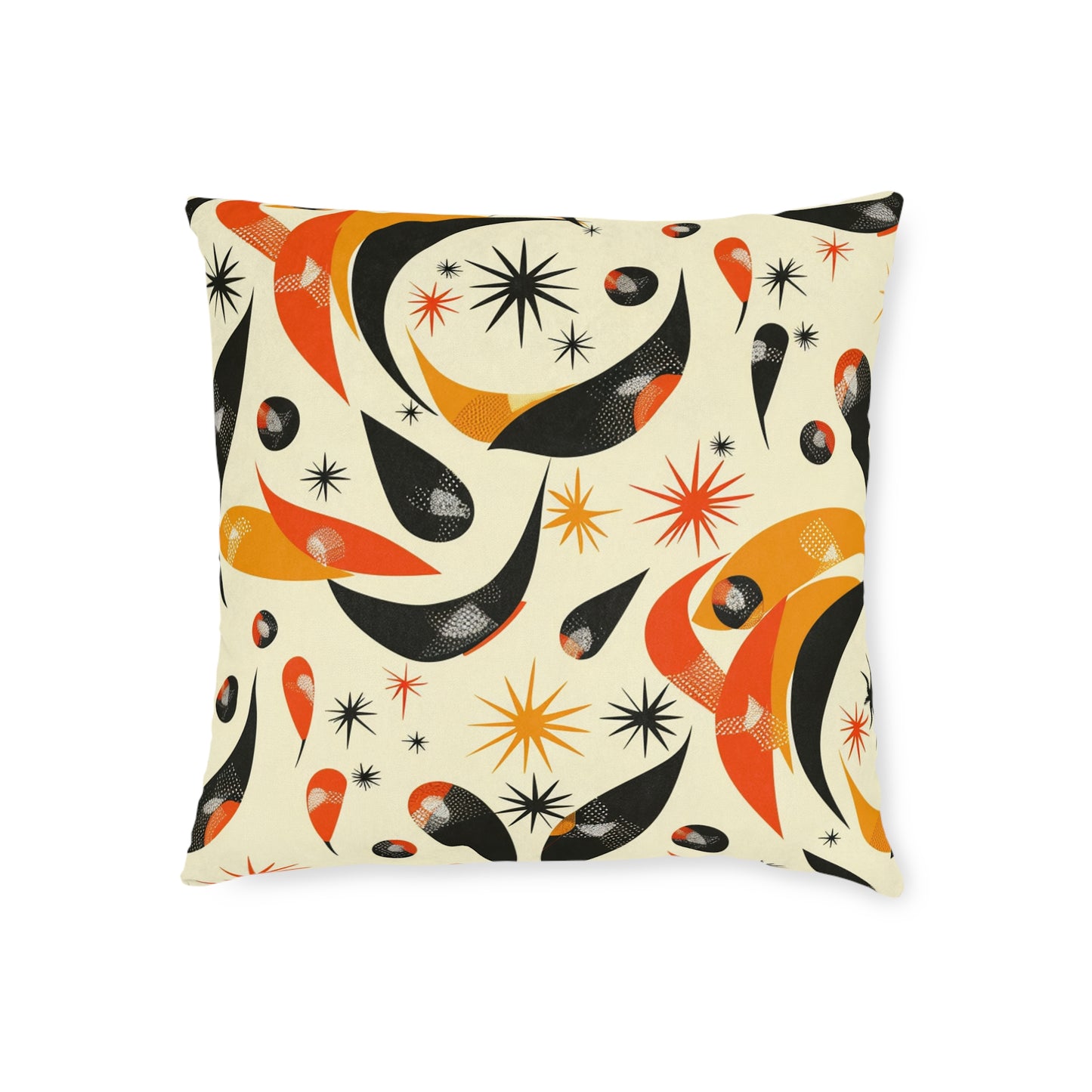 1950s Retro - Square Pillow - UK