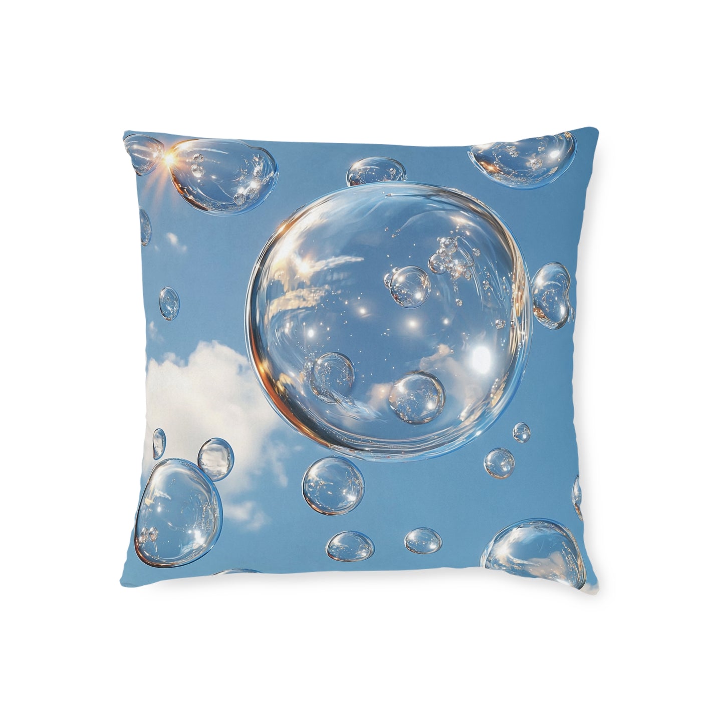 Bubbles - Square Pillow - UK