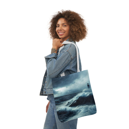 Seascape #2 - Polyester Canvas Tote Bag (AOP)