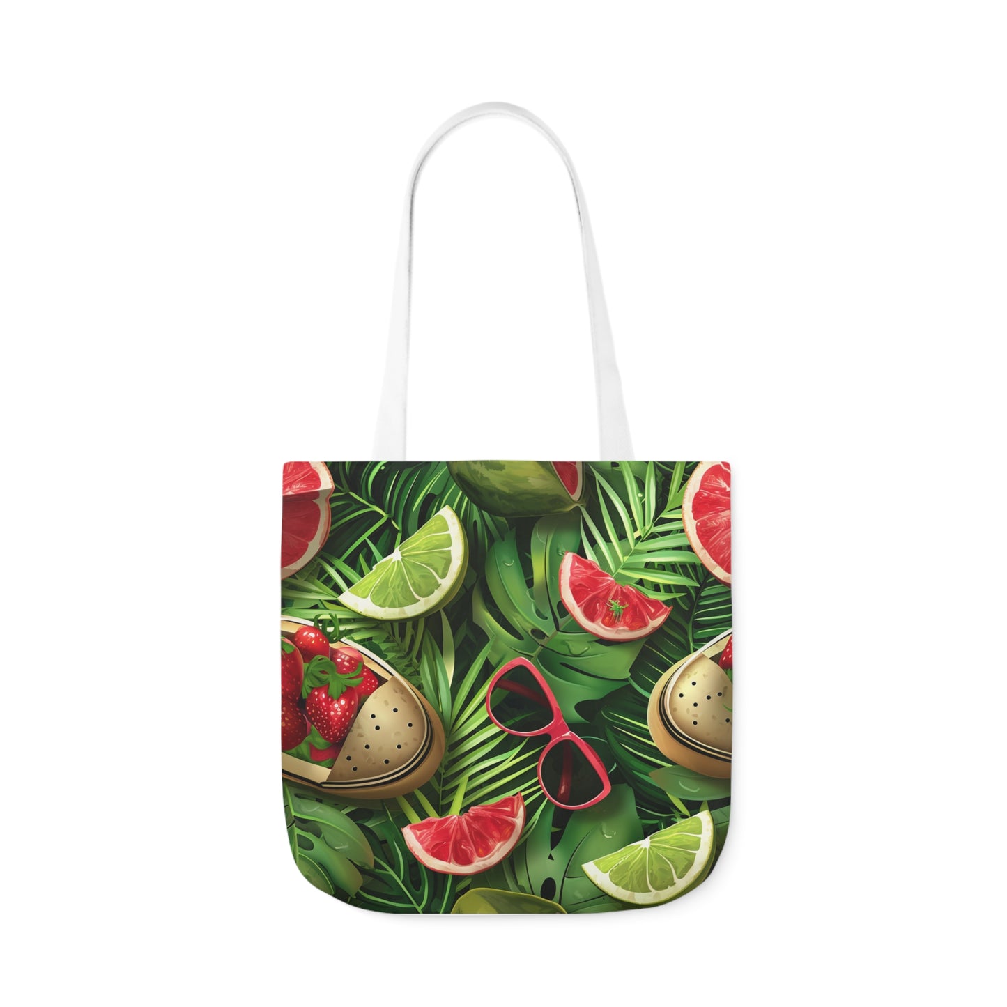 Summertime #8 - Polyester Canvas Tote Bag (AOP)