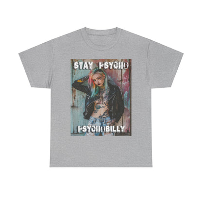 Psycho 4 - Unisex Heavy Cotton Tee - UK