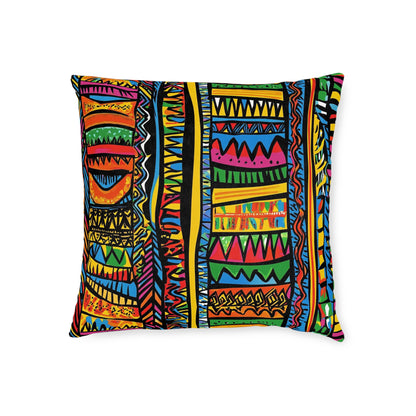 African 4 - Square Pillow - UK