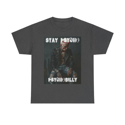 Psycho 1 - Unisex Heavy Cotton Tee - UK