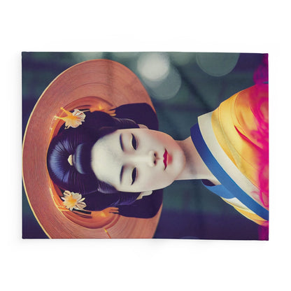 Geisha #3 Arctic Fleece Blanket