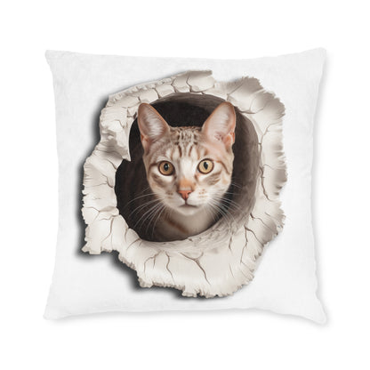 Cat 1 - Square Pillow - UK