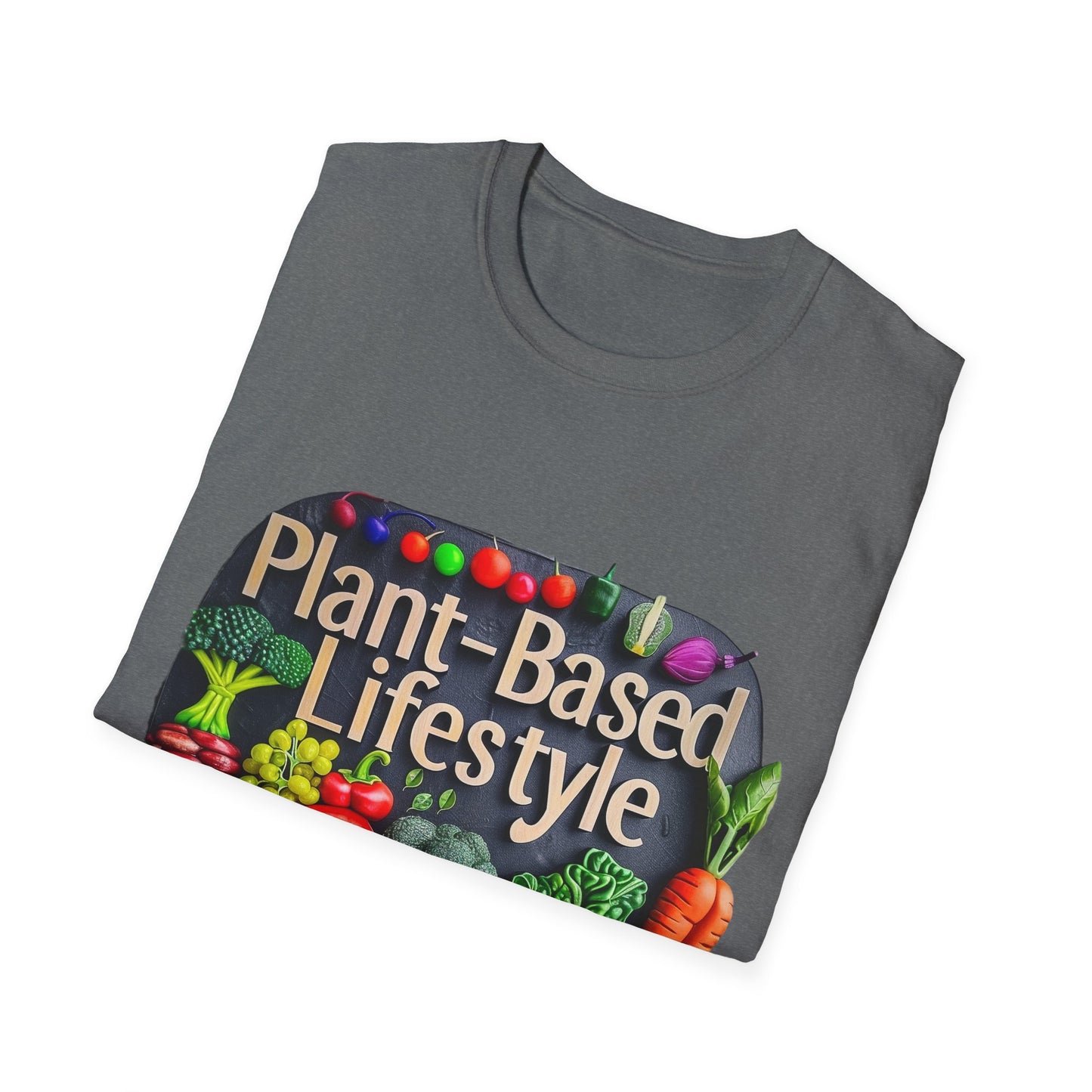 Plant Based Lifestyle #1 - Unisex Softstyle T-Shirt (UK)