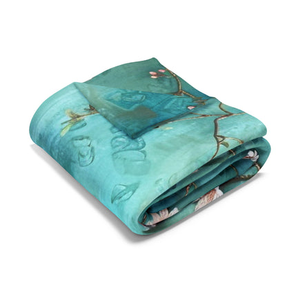 Floral Arctic Fleece Blanket - UK, EU