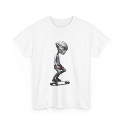 Alien Skater - Unisex Heavy Cotton Tee - USA