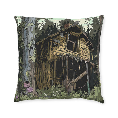Huckleberry's House - Square Pillow - UK