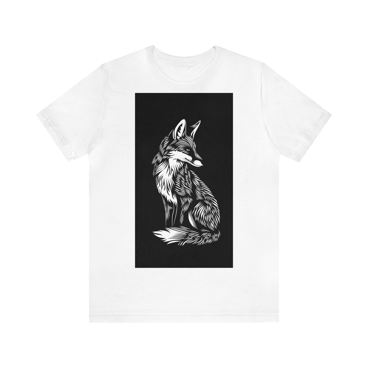 Fox Silhouette Unisex Jersey Short Sleeve Tee