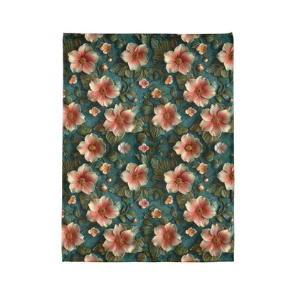 Classic 3D Chinoiserie Design - Soft Polyester Blanket