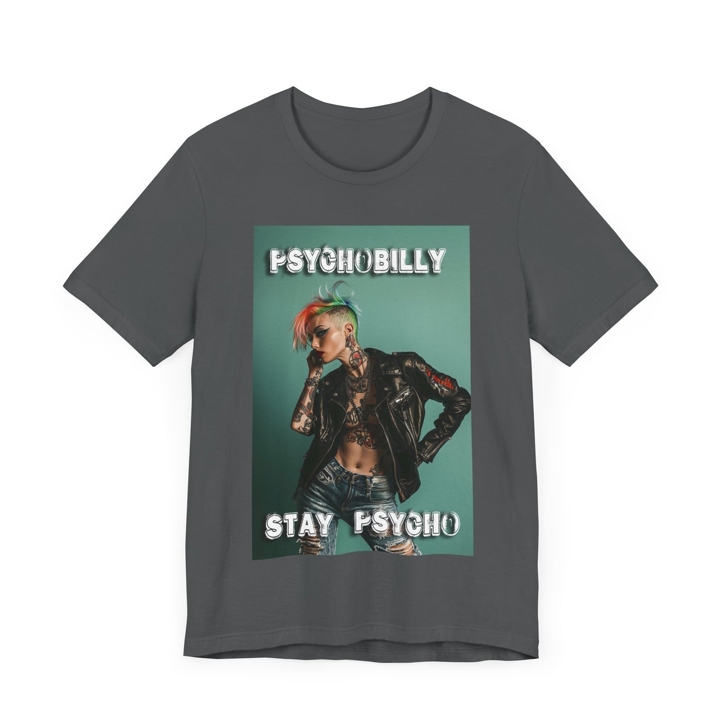 Psychobilly 4 - Jersey Short Sleeve Tee - USA