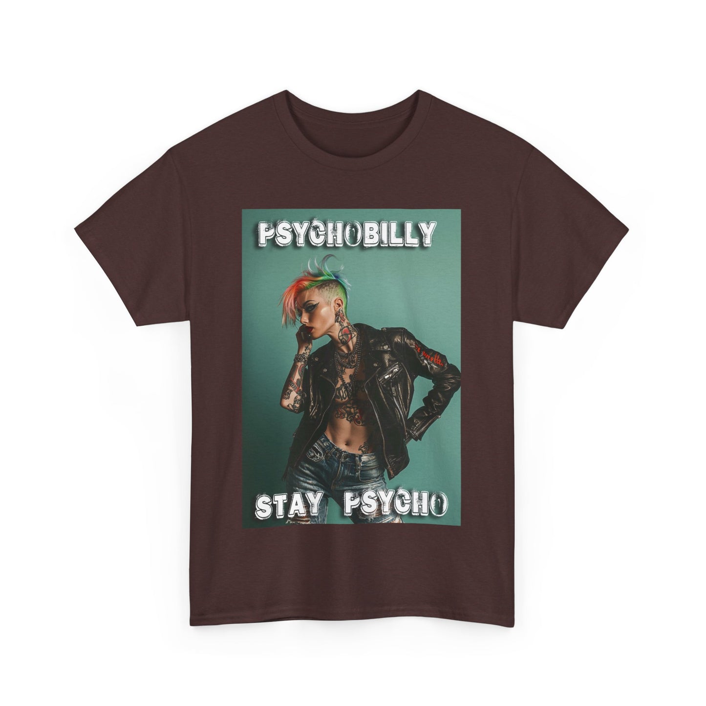 Psycho 5 - Unisex Heavy Cotton Tee - UK