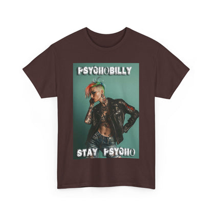 Psycho 5 - Unisex Heavy Cotton Tee - UK