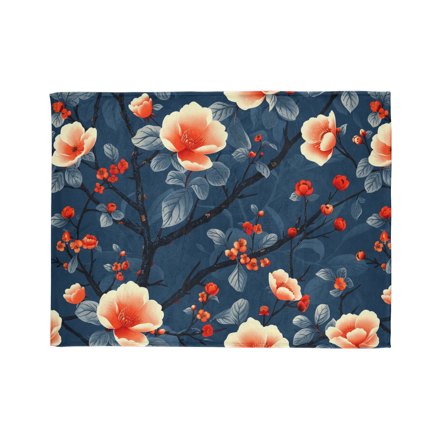 Chinoiserie #1 - Soft Polyester Blanket