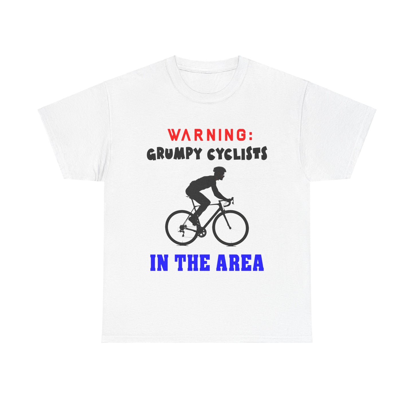 Cyclists 2 - Unisex Heavy Cotton Tee - UK