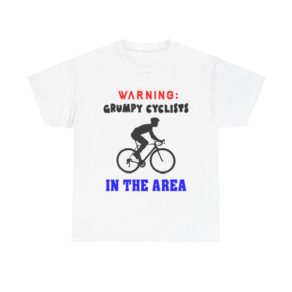 Cyclists 2 - Unisex Heavy Cotton Tee - UK