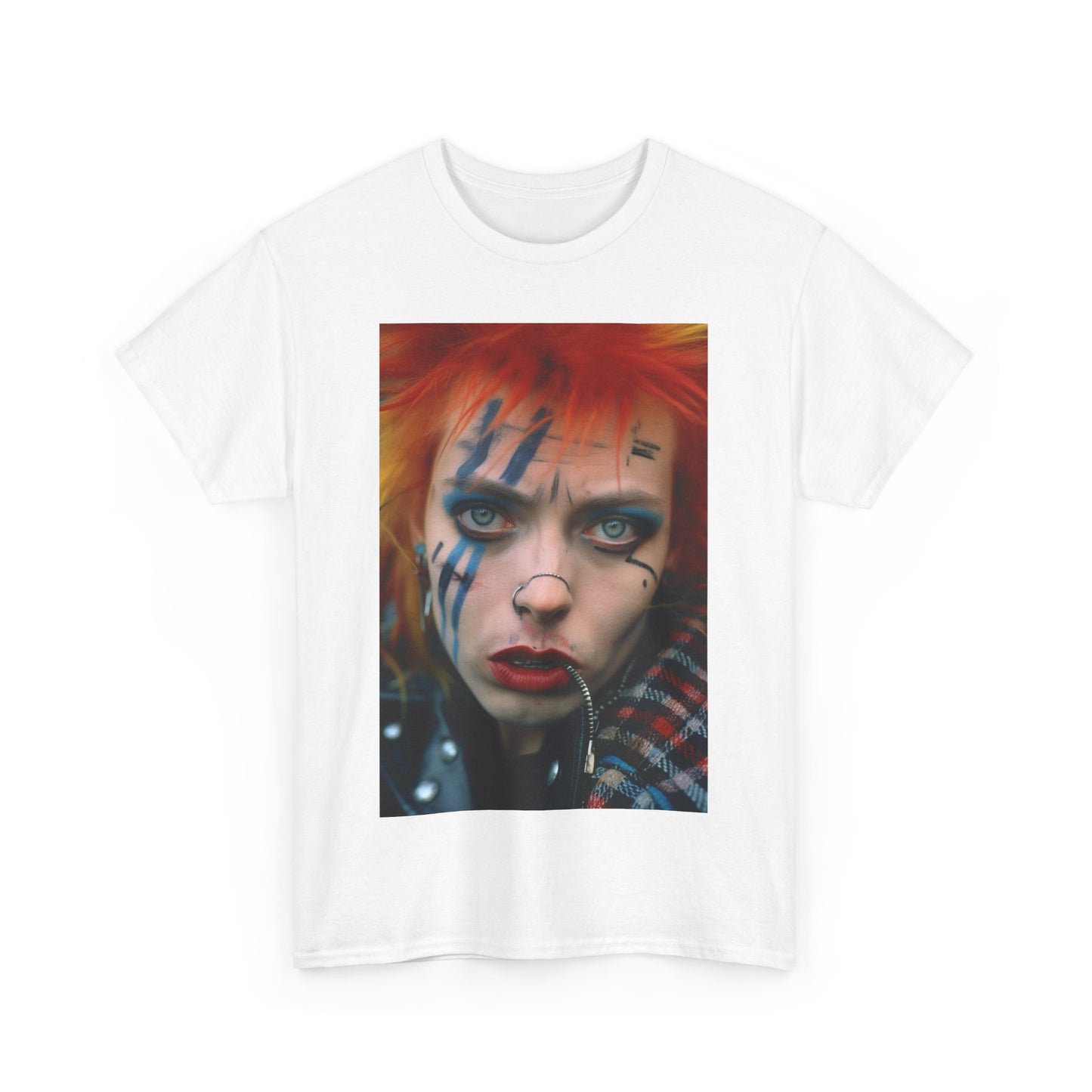 Punk Rocker 4 - Unisex Heavy Cotton Tee - UK