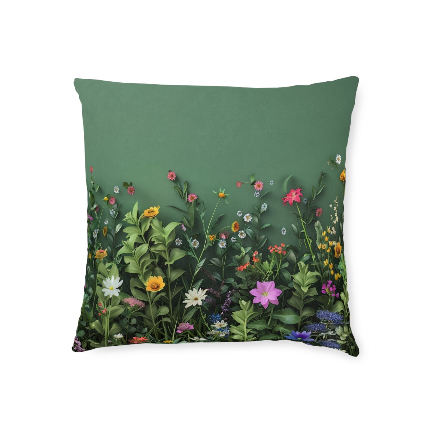 Wild Meadow 1 - Square Pillow -UK