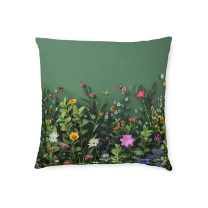 Wild Meadow 1 - Square Pillow -UK
