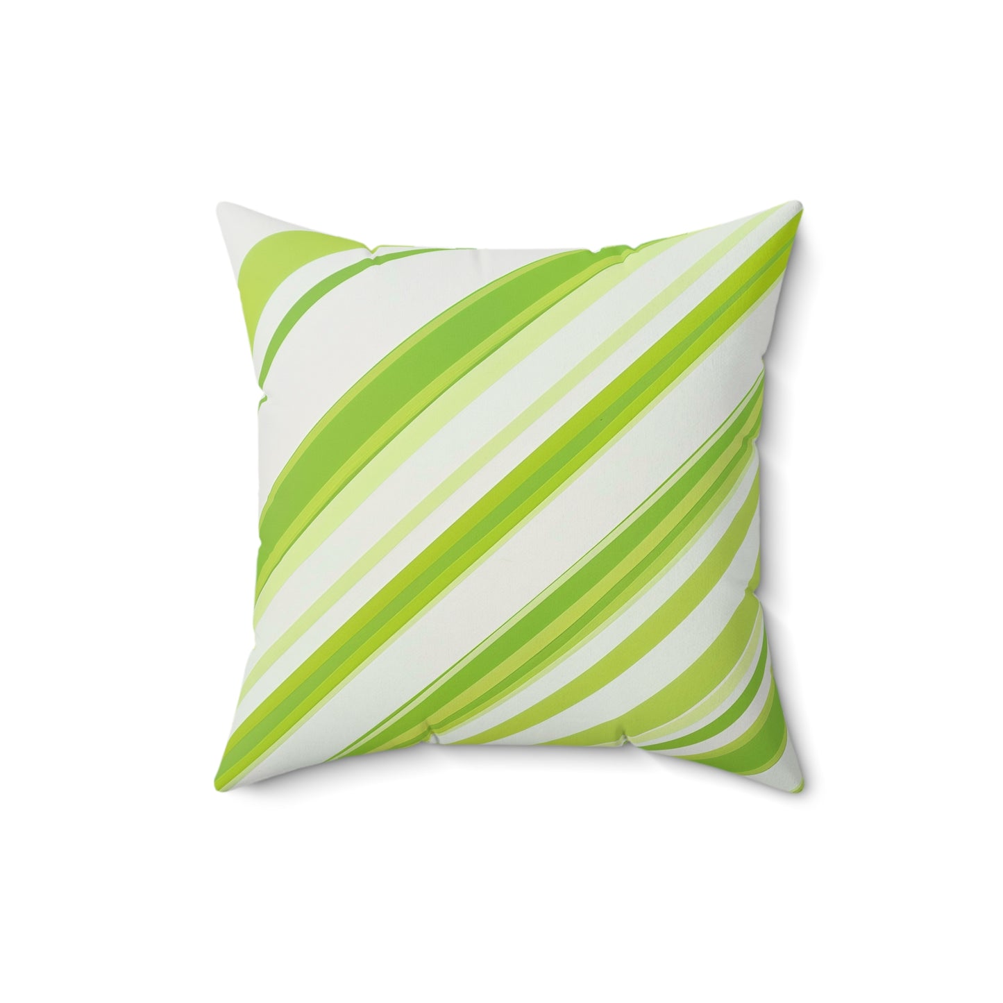 Fresh Mint - Spun Polyester Square Pillow - USA
