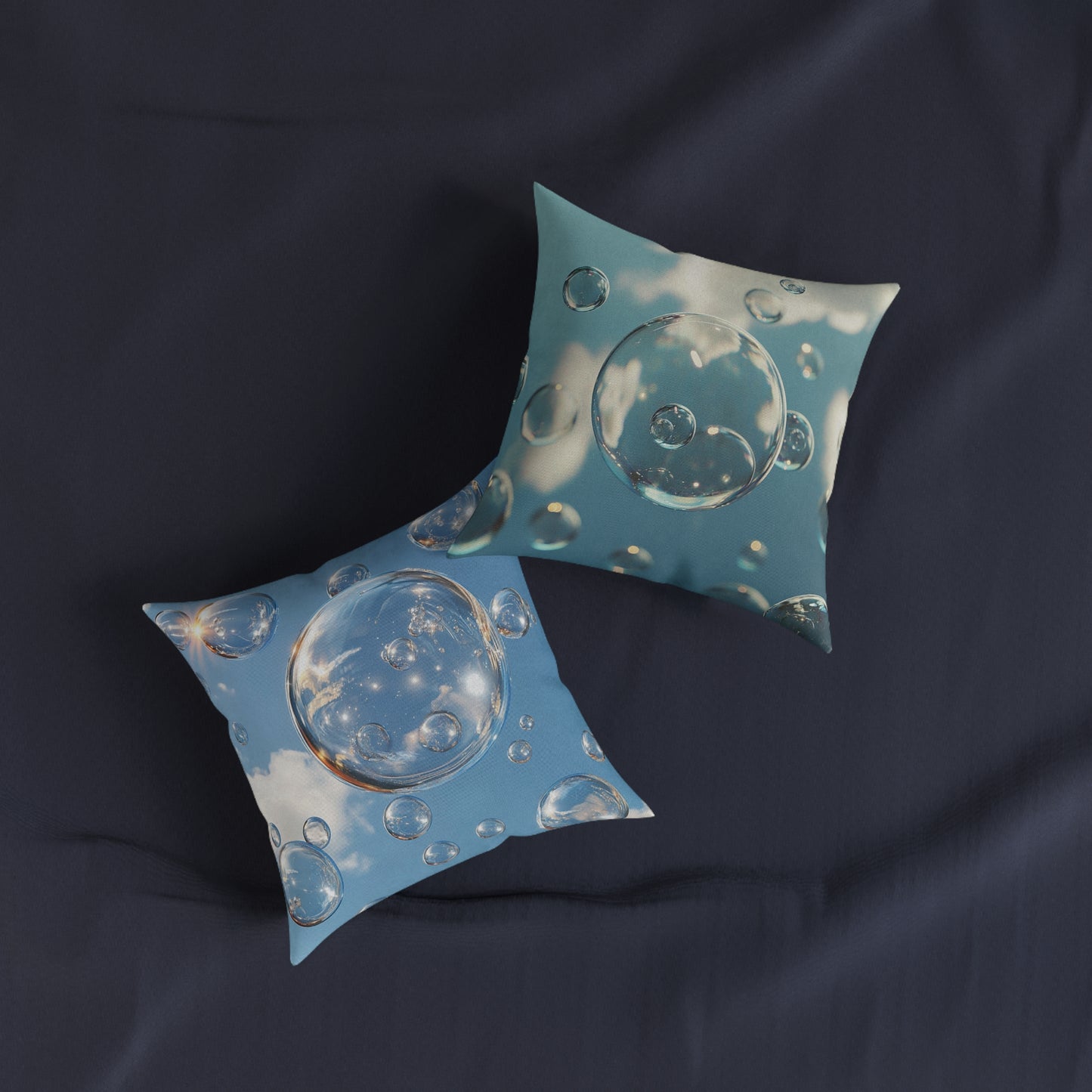 Bubbles - Square Pillow - UK