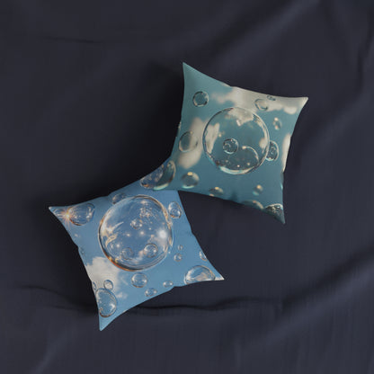 Bubbles - Square Pillow - UK