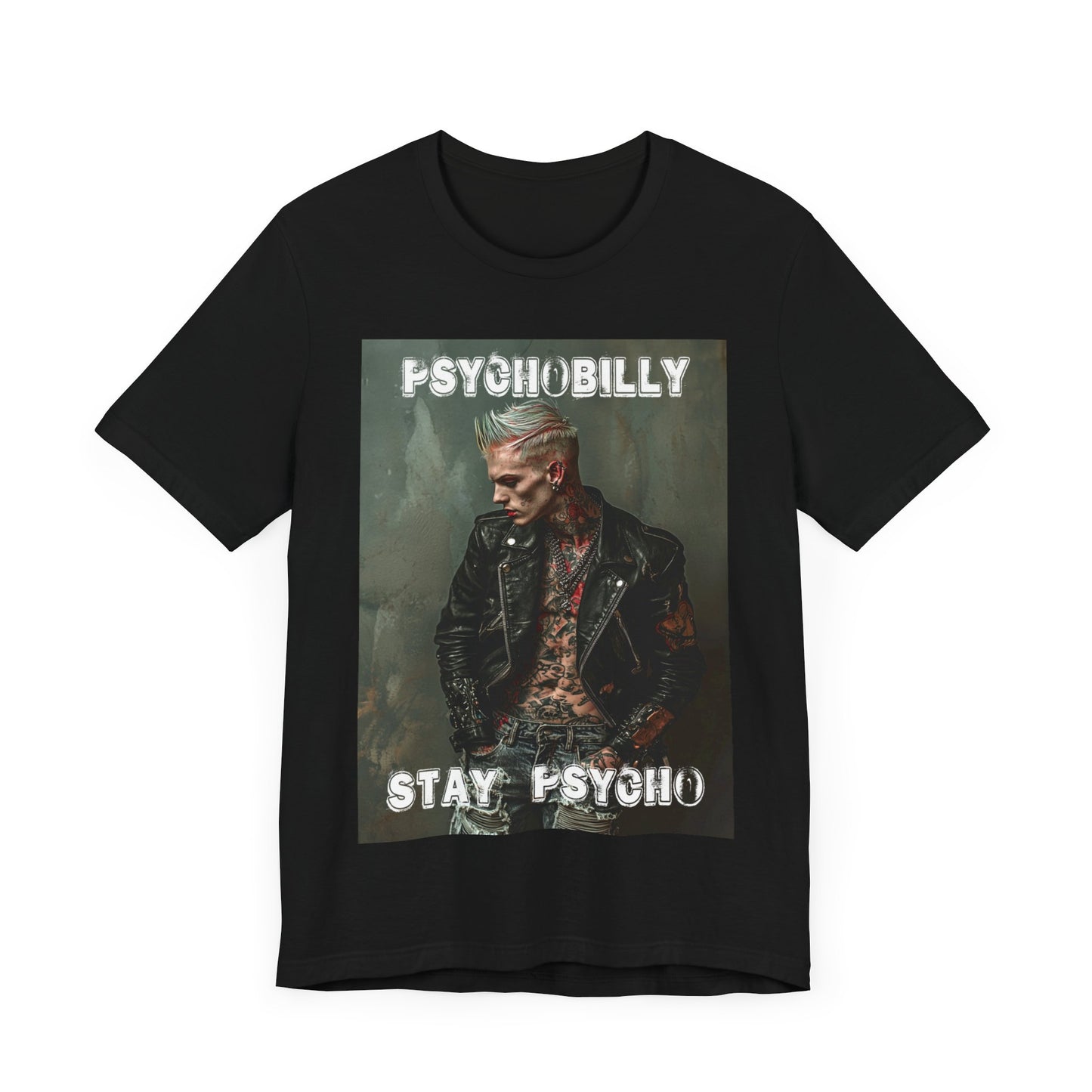 Psychobilly 7 - Jersey Short Sleeve Tee - USA