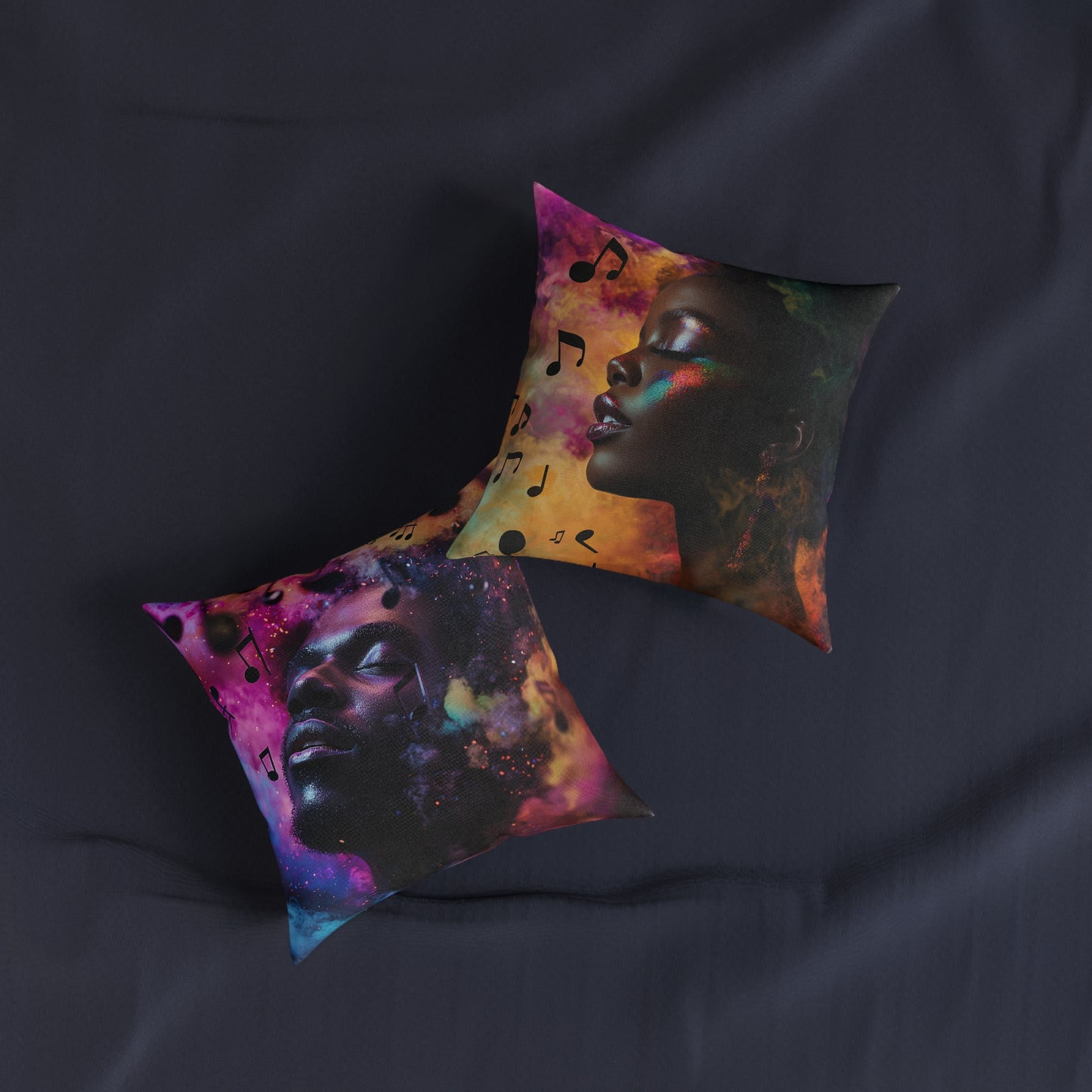 Jazz Singer - Square Pillow - UK