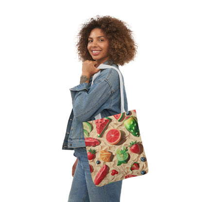Summertime #5 - Polyester Canvas Tote Bag (AOP)
