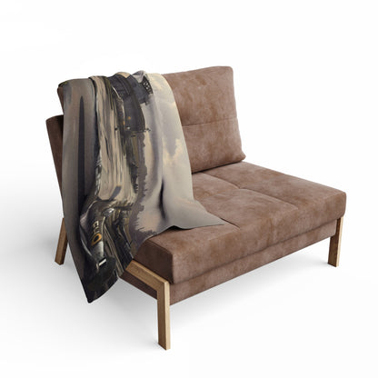 WW2 Airfield #2 Arctic Fleece Blanket - UK