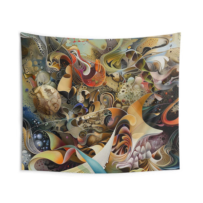 Chaos #3 Indoor Wall Tapestry - USA