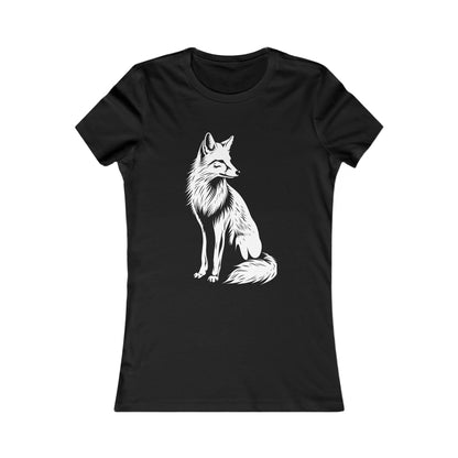 Fox Silhouette #2 - Women's Favorite Tee