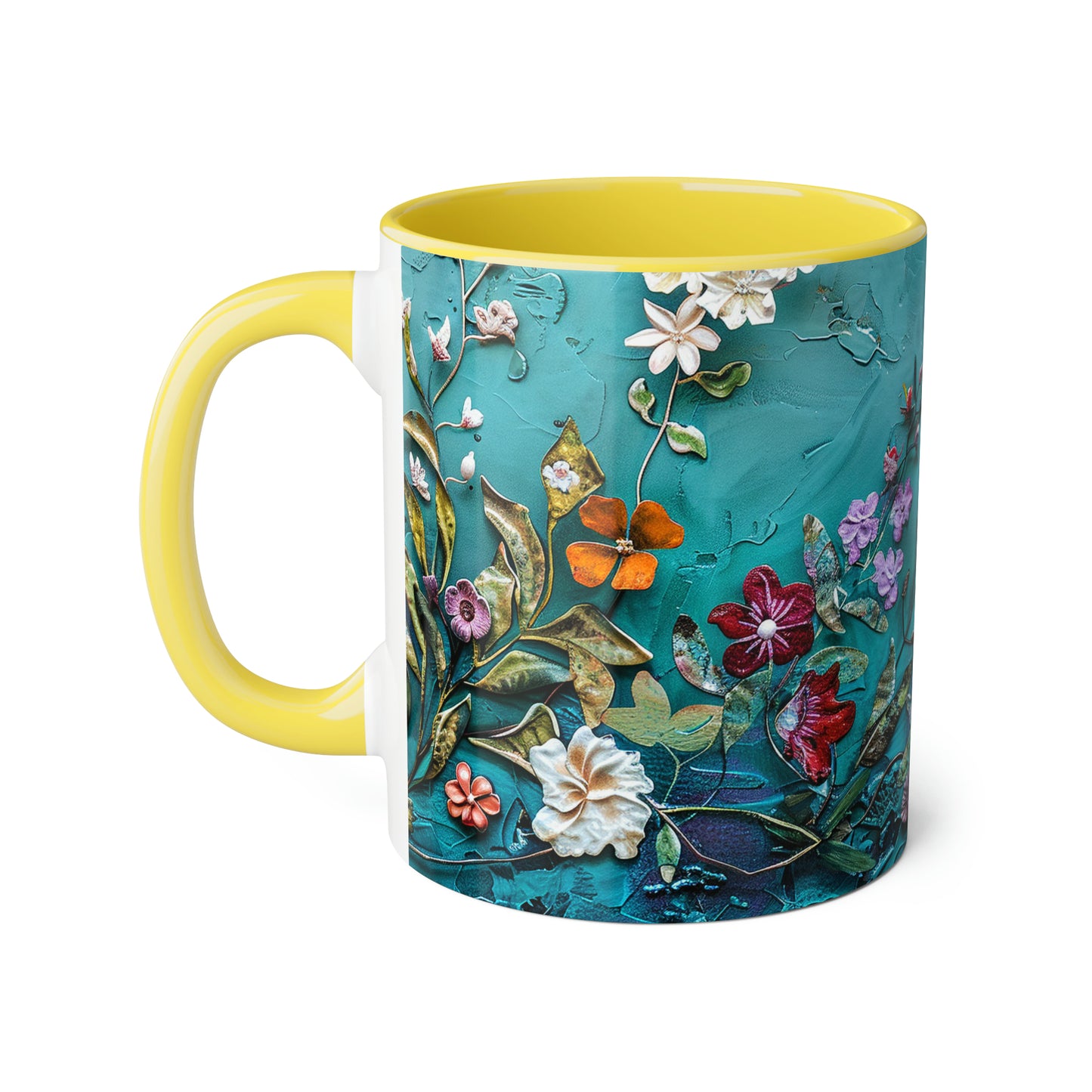 Wild Flowers Accent Mugs, 11oz - Canada Only