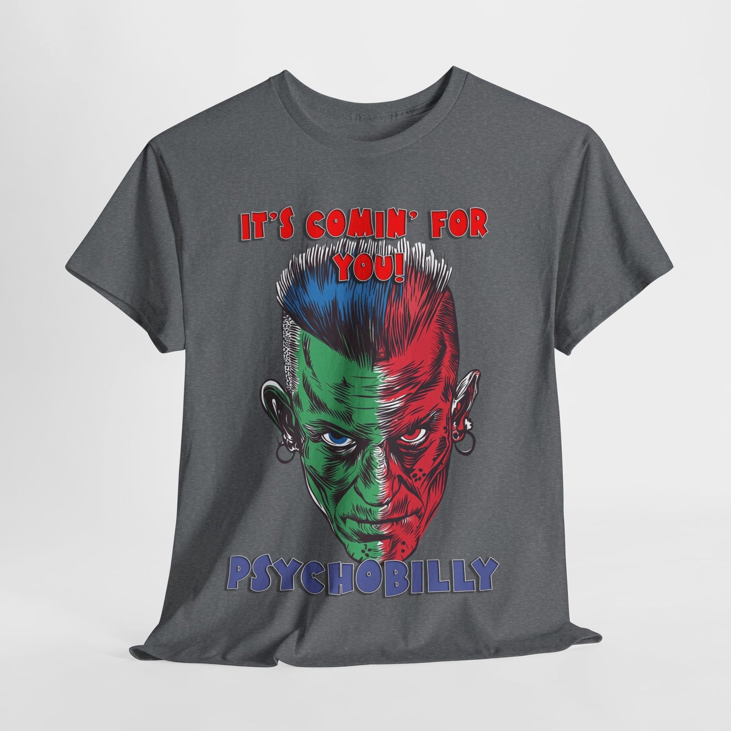 Psycho 6 - Unisex Heavy Cotton Tee - UK