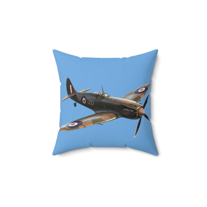 Spitfire - Spun Polyester Square Pillow - USA