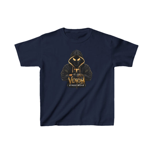 Venom Streetwear Kids Heavy Cotton Tee - Cool Graphic Tee - USA