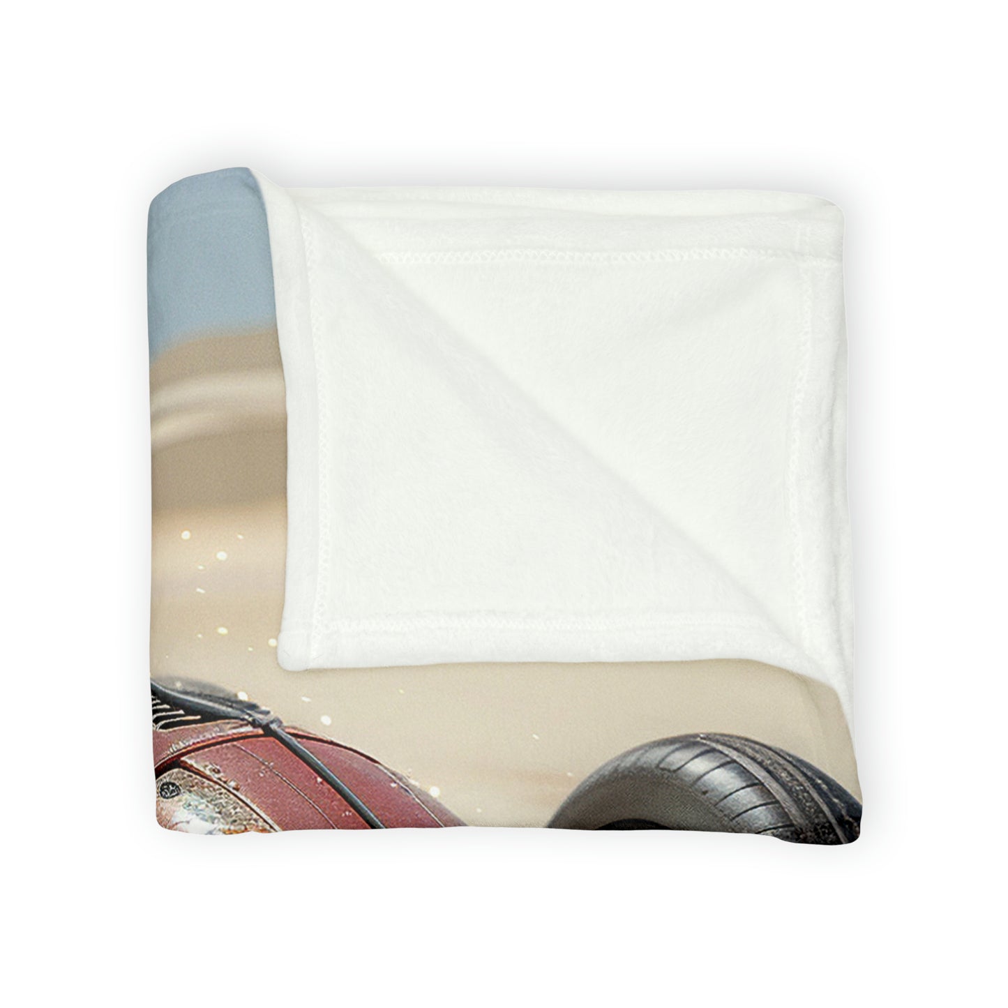 Steampunk Racer #4 - Soft Polyester Blanket