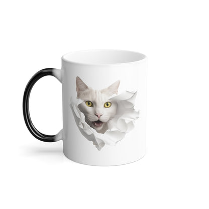 Cat Morphing Mug, 11oz - USA