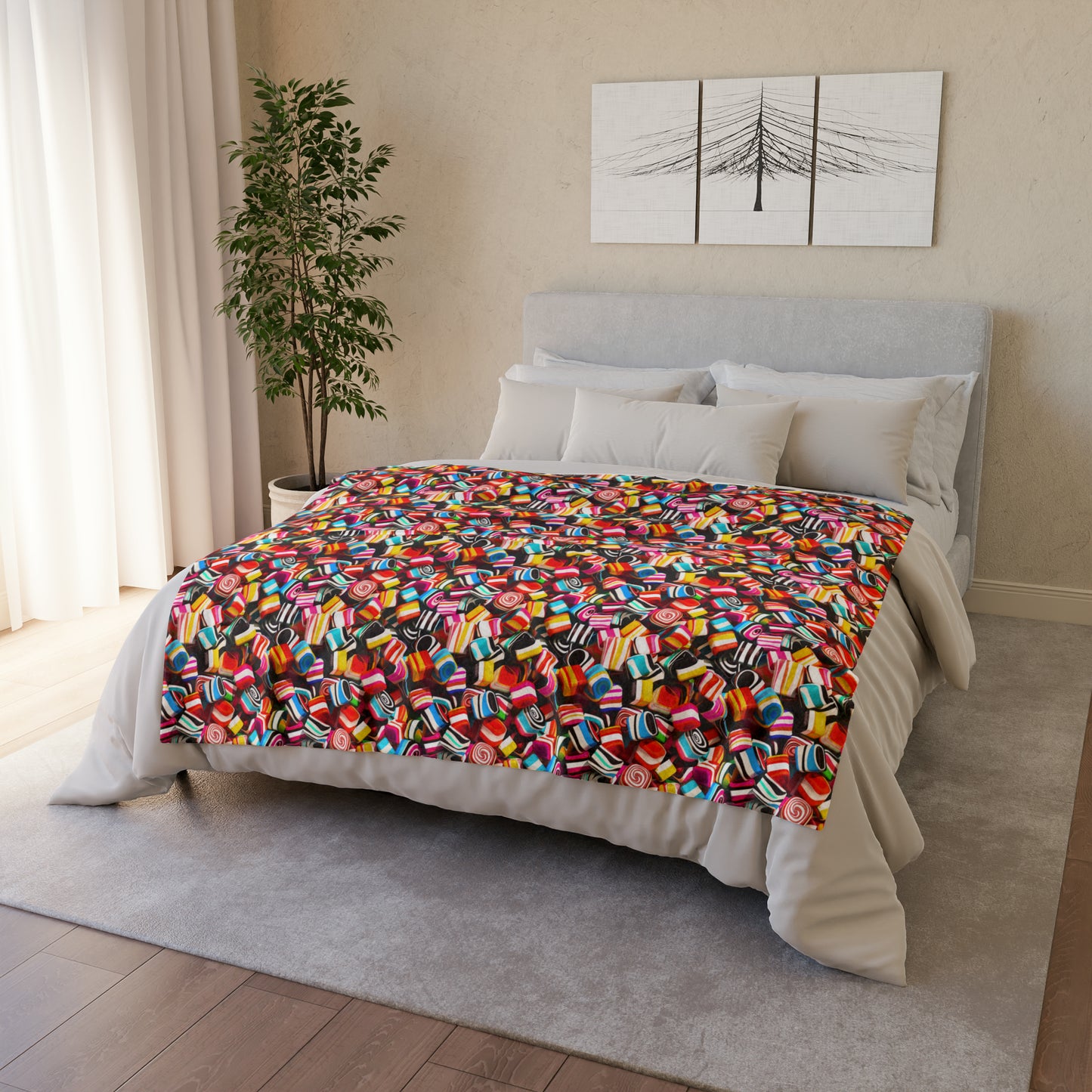 Candy Poppers - Soft Polyester Blanket