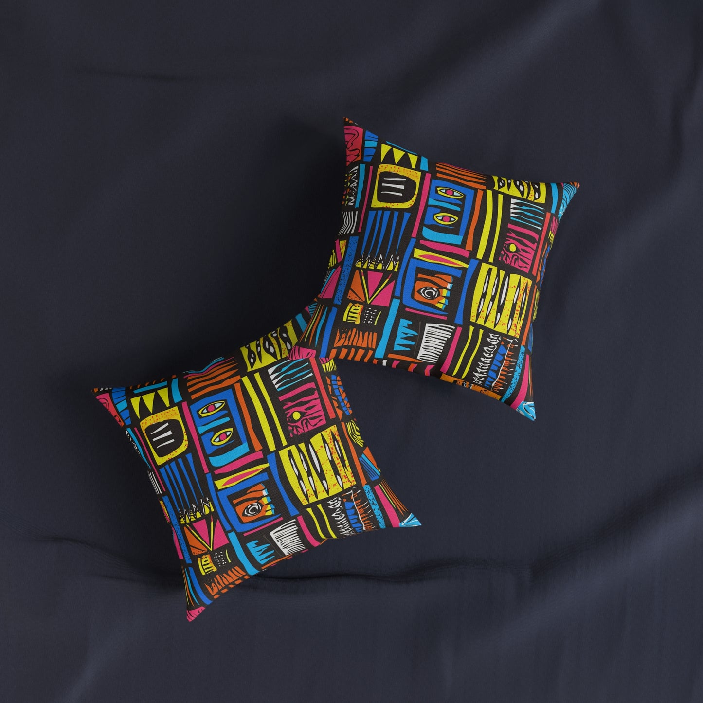 African 1 - Square Pillow - UK