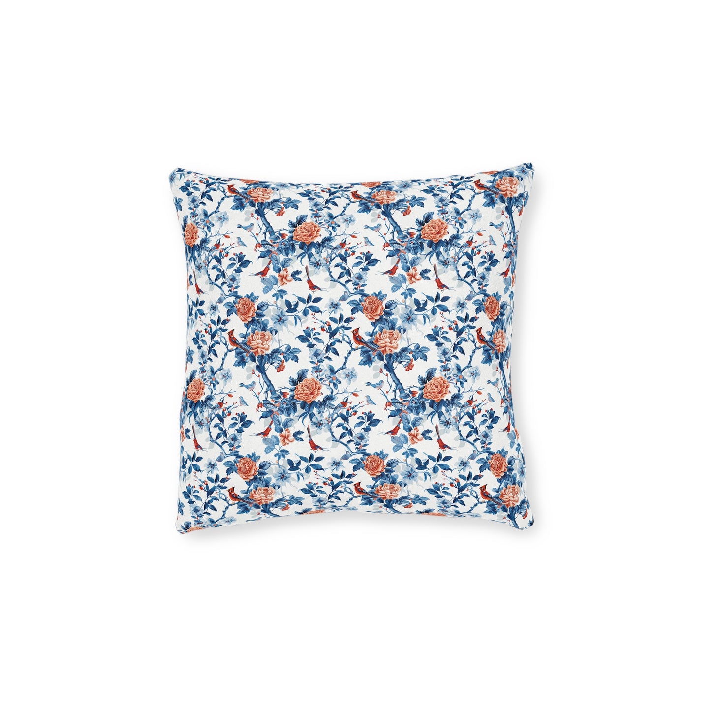 Blue Chinoiseries - Square Pillow - UK