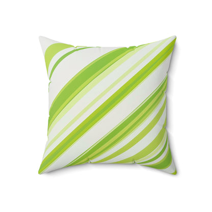 Fresh Mint - Spun Polyester Square Pillow - USA