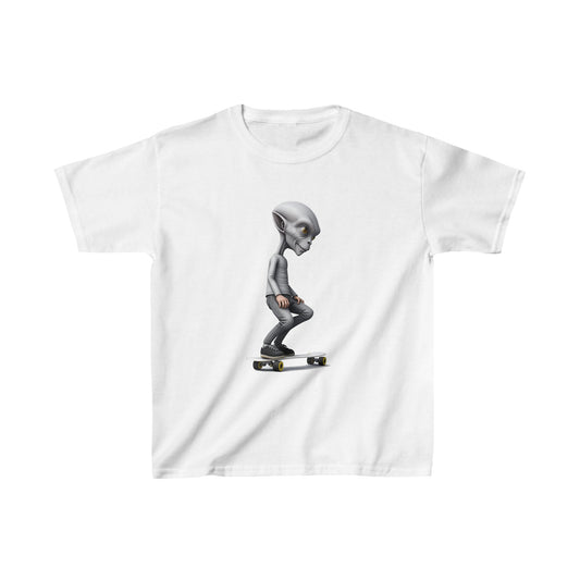 Alien Skater - Kids Heavy Cotton™ Tee - UK