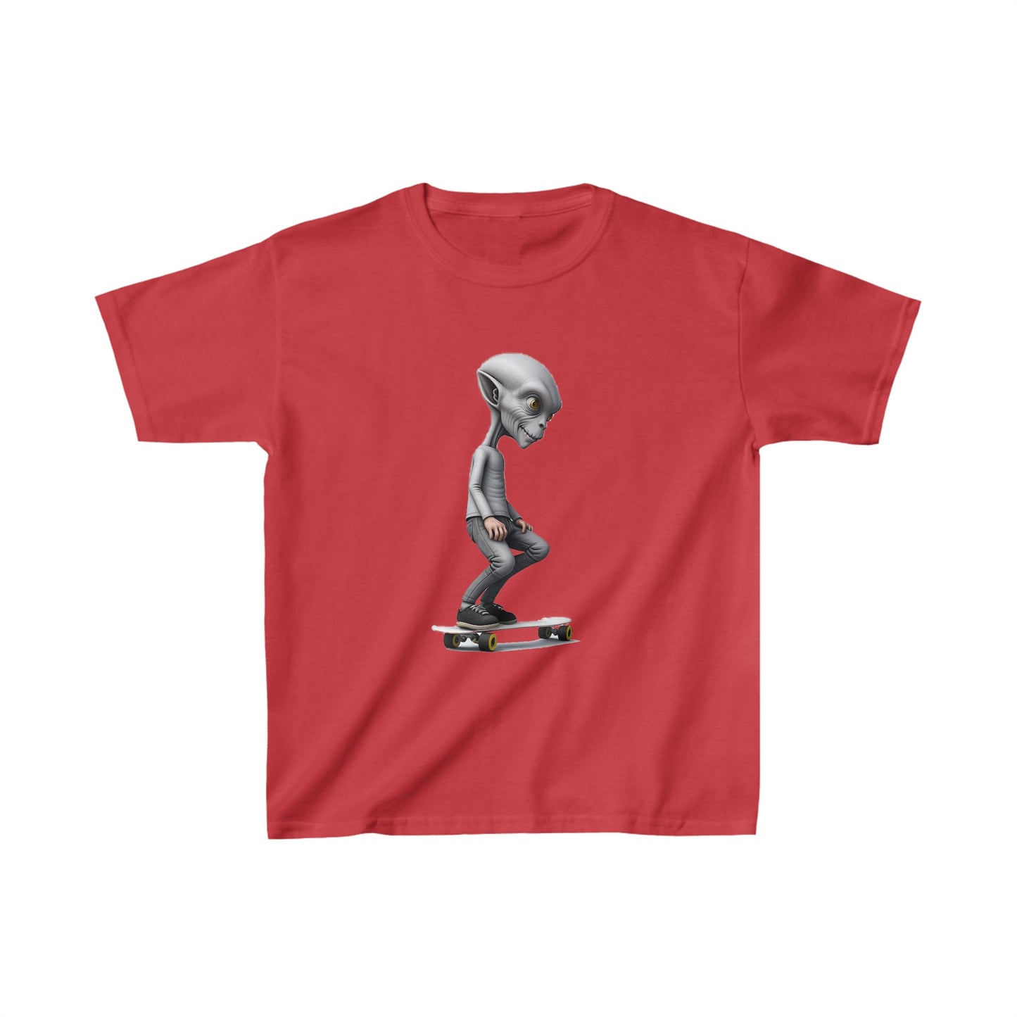 Alien Skater - Kids Heavy Cotton™ Tee - UK