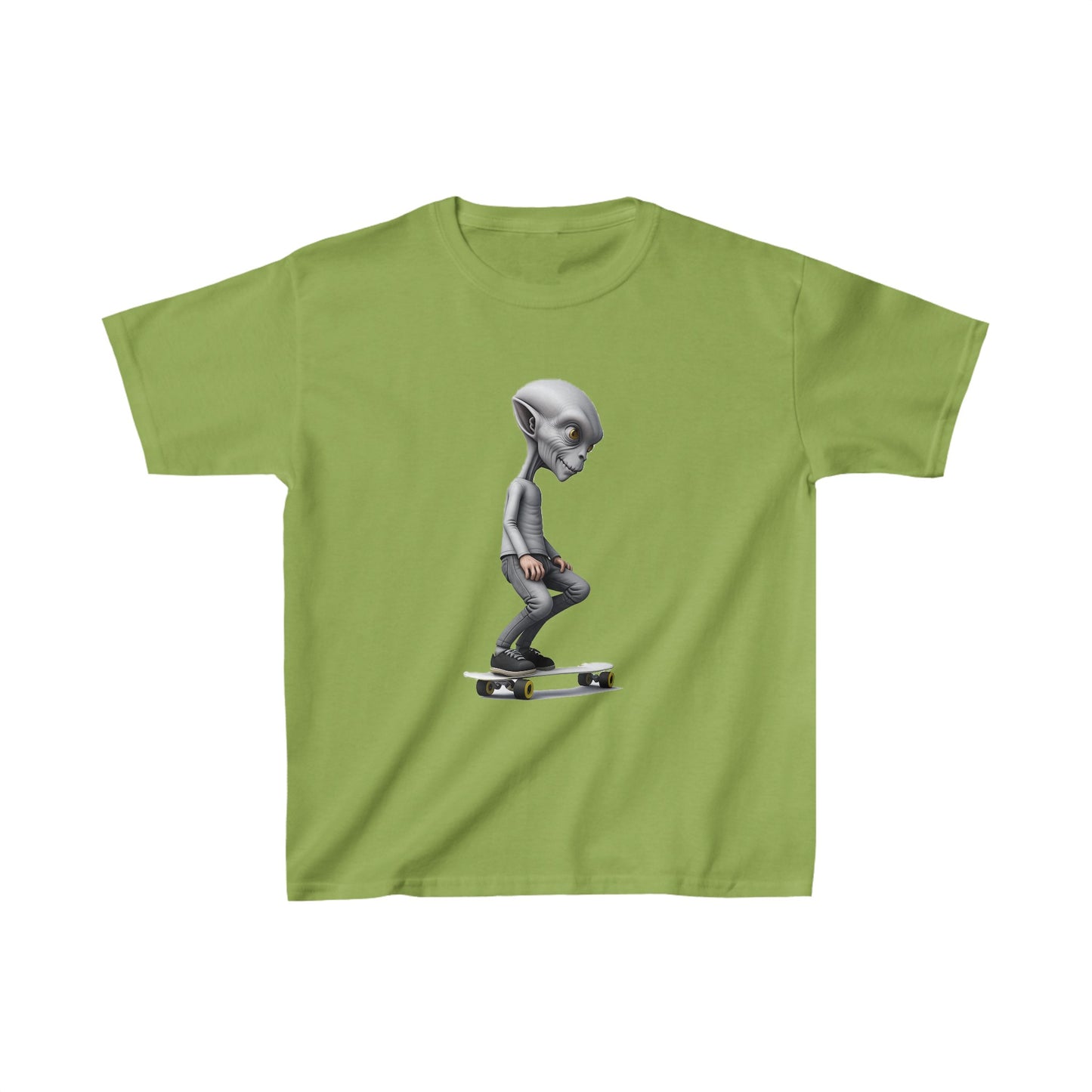 Alien Skater - Kids Heavy Cotton™ Tee - UK