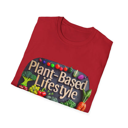Plant Based Lifestyle #1 - Unisex Softstyle T-Shirt (UK)