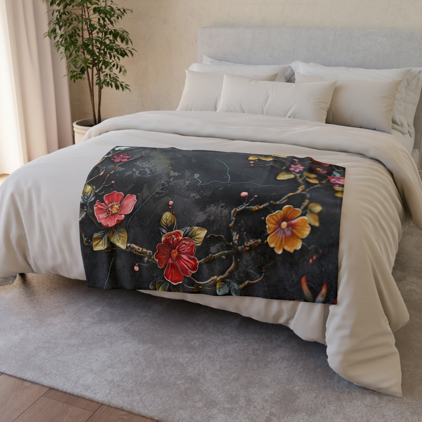 Chinoiseries #a14 - Soft Polyester Blanket