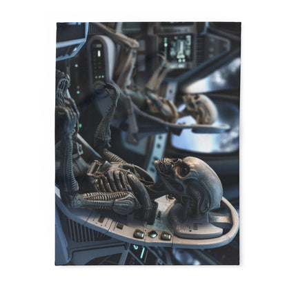 Alien Pilots - Arctic Fleece Blanket - USA