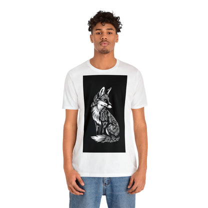 Fox Silhouette Unisex Jersey Short Sleeve Tee